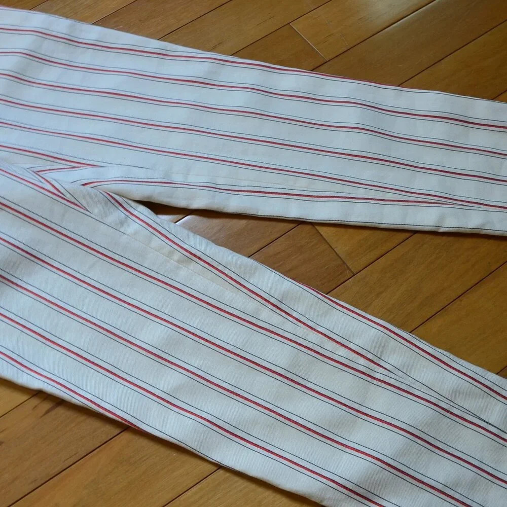 Sandro Ringo Cropped Striped Pants Size 36 US XS/S - Picture 4 of 12